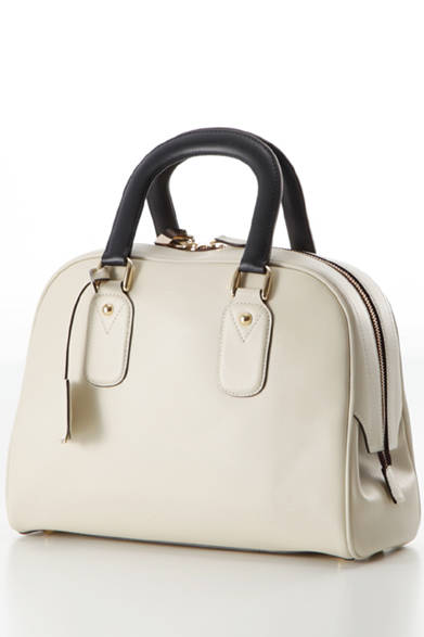 <strong>J&M DAVIDSON｜J&M デヴィッドソン</strong> 「MARGOT」（白×インク） [W31×H23×D13cm] 15万7500円