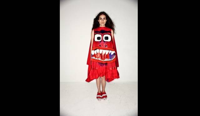 <strong>ART 13｜「ARRRGH! MONSTERS DE MODE」</strong>　Bas Kosters, Monster Dress, ‘Freedom’ womenswear collection, 2009, © photo: Marc Deurloo. 