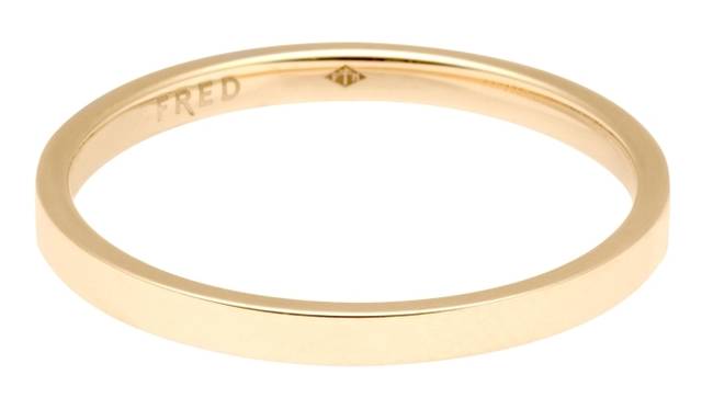 <strong>FRED｜ブライダルフェア</strong>　「フレッド フォー ラブ」リング　YG（1.8ｍｍ） 5万5650円