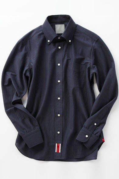 <strong>SASSOh｜サッソー</strong>　2013春夏コレクション　「色男ボタンダウンシャツ」1万7850円