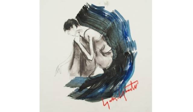 <strong>Yohji Yamamoto｜山本耀司によるインスタレーションを伊勢丹新宿店で開催</strong>　デッサンプリント ポストカードセット 4枚組　1680円