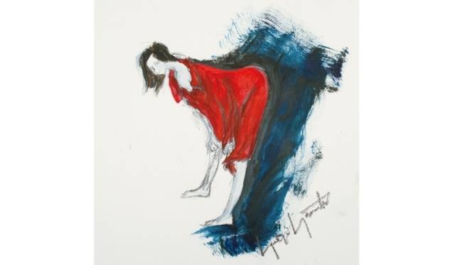 <strong>Yohji Yamamoto｜山本耀司によるインスタレーションを伊勢丹新宿店で開催</strong>　デッサンプリント ポストカードセット 4枚組　1680円