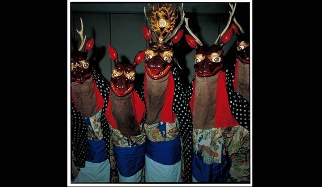 <strong>ART｜田附勝写真展『東北』</strong>　［川井村、夏屋鹿踊］岩手県宮古市2009年10月