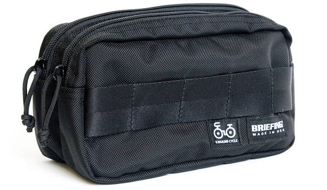 木梨サイクル✗BRIEFING　コラボ　ダブルジップポーチ 木梨サイクル✗BRIEFING コラボ ダブルジップポーチ