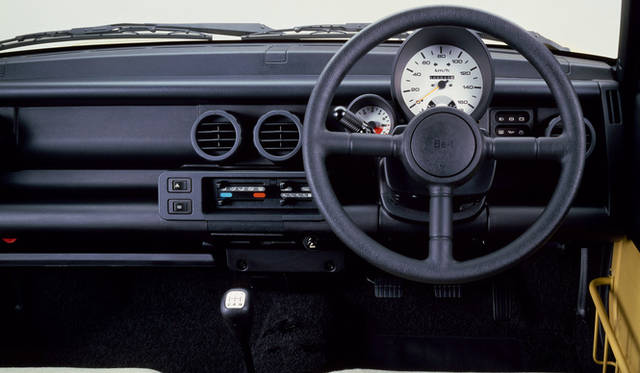 マニュアル車のインパネまわり