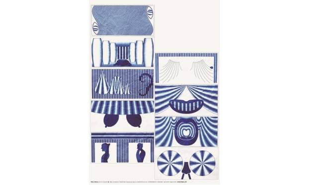 <strong>ART｜『TDC展2013』</strong>　「東京TDC賞 2013」 特別賞 仲條正義 忘れちゃってEASY思い出してCRAZY（ダイジェストA, B, C, Gシリーズ／資生堂ギャラリー）