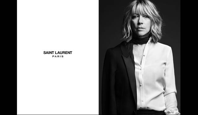 <strong>SAINT LAURENT｜サンローランの2013年秋冬キャンペーン</strong>　SAINT LAURENT MUSIC PROJECT STYLING & PHOTOGRAPHY HEDI SLIMANE　KIM GORDON 