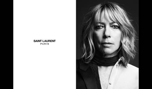 <strong>SAINT LAURENT｜サンローランの2013年秋冬キャンペーン</strong>　SAINT LAURENT MUSIC PROJECT STYLING & PHOTOGRAPHY HEDI SLIMANE　KIM GORDON 