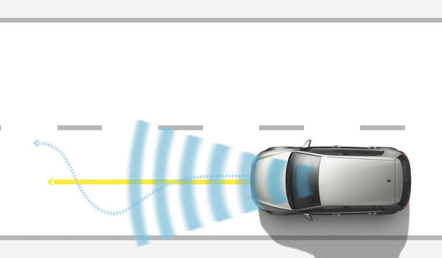 レーンキープ アシストシステム「Lane Assists」イメージ<br /><br />写真は一部装備がことなる欧州仕様車
