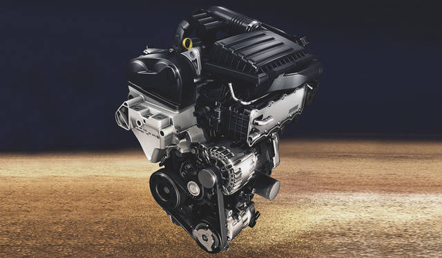 1.4リッターTSIエンジン<br /><br />※機構説明用につき実際のものとは一部ことなる