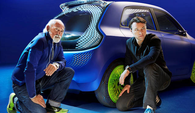 左がロス・ラブグローブ氏、右がルノーのローレンス・ヴァン・デン・アッカー氏、