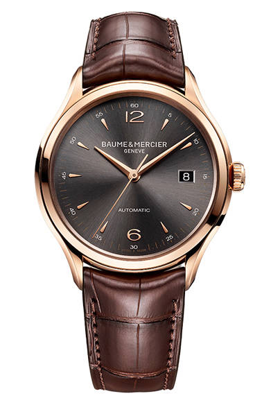 「クリフトン 1830」手巻き、RGケース、120万2250円（予価）。今秋発売予定