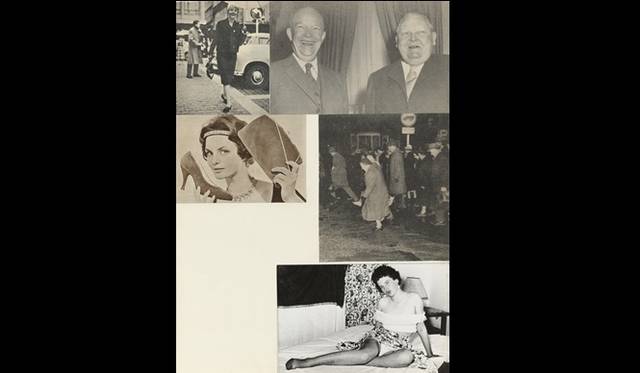 <strong>ART FILE 15｜「The Shaping of New Visions: Photography, Film, Photobook」</strong>　Gerhard Rühm. Aus dem Leben gegriffen (Grasped from Life) (detail). Photomontage and typed text on paper, 11 13/16 x 8 11/16″ (30 x 22 cm)  © 2012 Gerhard Rühm