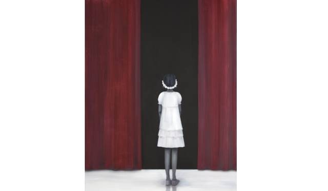 <strong>ART│ハンブルグを拠点に活動する小笠原美環の個展『beyond silence』</strong>　Anfang 2011190 x 150cm カンバスに油彩