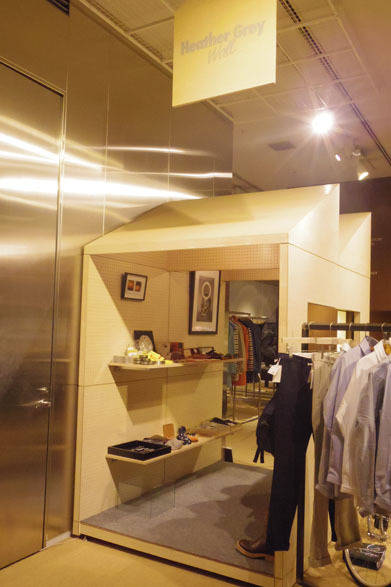 <strong>ESTNATION｜エストネーション</strong><br>エストネーション六本木ヒルズ店<br>「Heather Grey Wall」期間限定ポップアップストア<br><br>