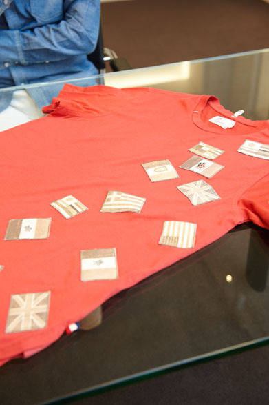 <strong>ESTNATION｜エストネーション</strong>　エストネーション六本木ヒルズ店10周年限定アイテム　Tシャツ4万7250円（モンクレール グルノーブル／エストネーション）