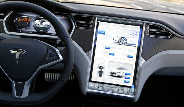 車両の設定画面