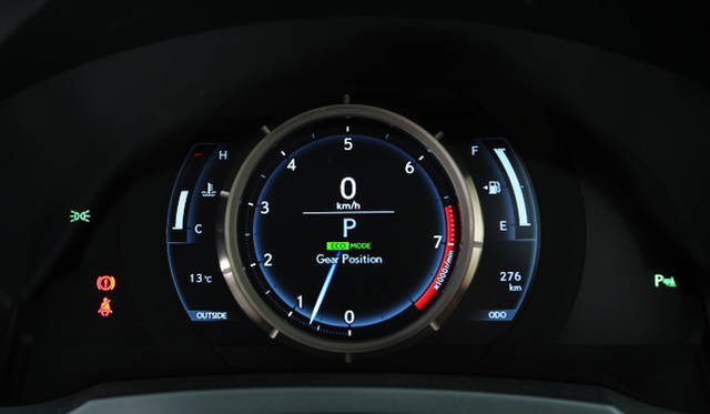 エコモード時の表示