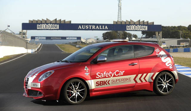 スーパーバイク世界選手権で実際に活躍しているセーフティカー