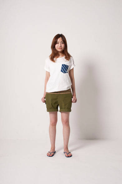 <strong>FUJITO｜フジト</strong>　 2013年夏コレクション　“fit”Pocket T Shorts6825円、Beach Shorts1万5750円