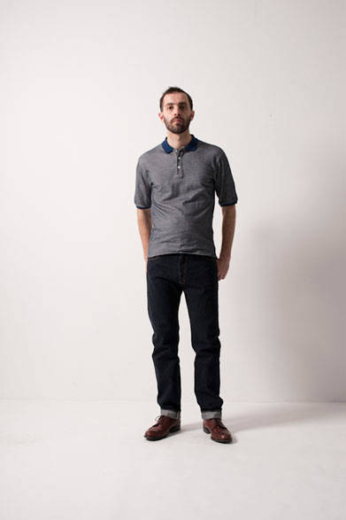 <strong>FUJITO｜フジト</strong>　 2013年夏コレクション　Polo Shirts1万4700円、Thea2万4150円