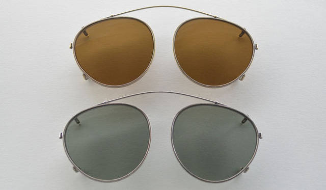 <strong>Continuer｜コンティニュエ</strong>　 OLIVER PEOPLES×Continuer別注リミテッドカラー　クリップオンレンズ各9450円