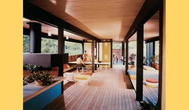 <strong>ART｜『カリフォルニア・デザイン1930-1965－モダン・リヴィングの起源－』</strong>　バフ・ストラウブ & ヘンスマン社〈マーマン邸　レクリエーション・パヴィリオン（アーケーディア）〉　1958年 写真：ジュリアス・シュルマン　1959年 ゲッティ・リサーチ・インスティテュート蔵 The Getty Research Institute, Los Angeles © J. Paul Getty Trust. Used with permission. Julius Shulman Photography Archive, Research Library at the Getty Research Institute (2004.R.10)　