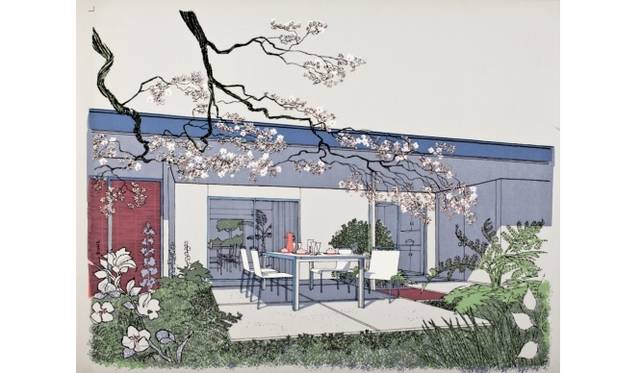 <strong>ART｜『カリフォルニア・デザイン1930-1965－モダン・リヴィングの起源－』</strong>　カルロス・ディニーズ 《モナーク・ベイ・ホームズ　ラグナ・ニゲル》1961年 ロサンゼルス・カウンティ美術館蔵 LACMA, Gift of Gilbert Ortiz and Edward Cella Art + Architecture© Carlos Diniz Archive. Photo © 2011 Museum Associates/LACMA