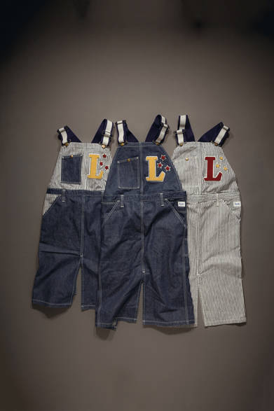 <strong>Lee｜リー</strong>　ユニフォームライン「Lee UNIFORM」　OVER ALL APRON 各8400円