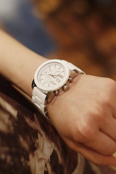 <strong>DIESEL｜ディーゼル</strong> 「ディーゼル 六本木ヒルズ」　時計5万8800円（ディーゼル）