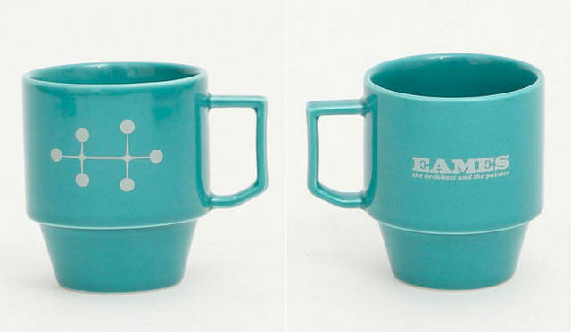 <strong>Mid-Century MODERN｜ミッド・センチュリーモダン</strong>　映画『ふたりのイームズ：建築家チャールズと画家レイ』公開記念コラボレーション　「BLOCK MUG BIG」“DOT（ドット）” 2940円