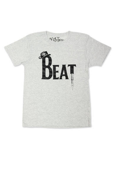 <strong>NuGgETS｜ナゲッツ</strong>　「NuGgETEE（ナゲッティ）」　“BEAT”Tシャツ6300円