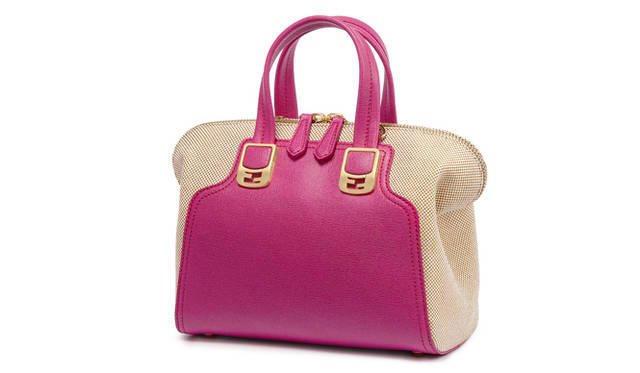 <strong>FENDI｜クレヨンのようにポップでカラフルな期間限定イベント開催</strong>　バッグ　フューシャ　W19×H24.5×D14　14万9100円