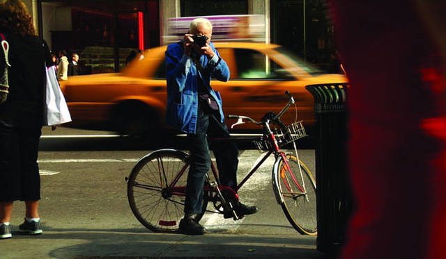 <strong>伊勢丹×ビームス</strong>　映画『ビル・カニンガム＆ニューヨーク』　©The New York Times and First Thought Films.