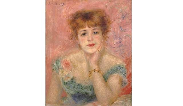 <strong>ART｜本国フランスもうらやむ珠玉のコレクション『プーシキン美術館展 フランス絵画300年』</strong>　ピエール=オーギュスト・ルノワール　ジャンヌ・サマリーの肖像　1877年　©The State Pushkin Museum of Fine Arts, Moscow