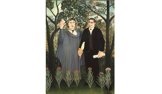 <strong>ART｜本国フランスもうらやむ珠玉のコレクション『プーシキン美術館展 フランス絵画300年』</strong>　アンリ・ルソー 　詩人に霊感を与えるミューズ　1909年　