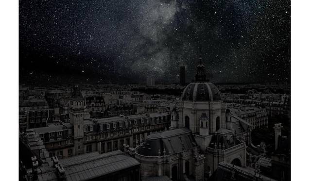 <strong>ART FILE 17｜「Thierry Cohen Darkened Cities」</strong>　Paris 48° 50’ 55’’ N 2012-08-13 lst 22:15 39 x 60 inch pigment printEdition of 3