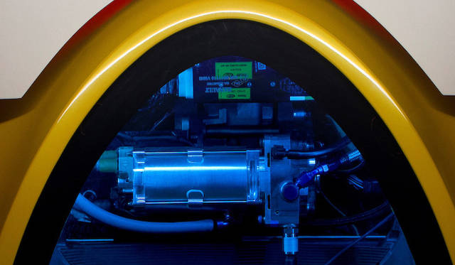 KERSが透けて見える