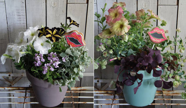 <strong>Green Fingers｜グリーンフィンガーズ</strong>　LOVELY MOM POT with cookie boy（4200円/S、6825円/M、1万500円/L）