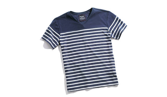 <strong>SAINT JAMES for COACH｜セントジェームス フォー コーチ</strong>　「セントジェームス リバースドジャージーVネックTシャツ」1万9950円