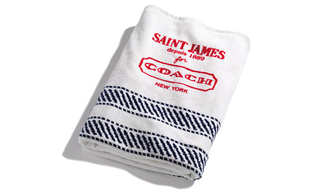 <strong>SAINT JAMES for COACH｜セントジェームス フォー コーチ</strong>　「セントジェームス ビーチタオル」 1万6800円