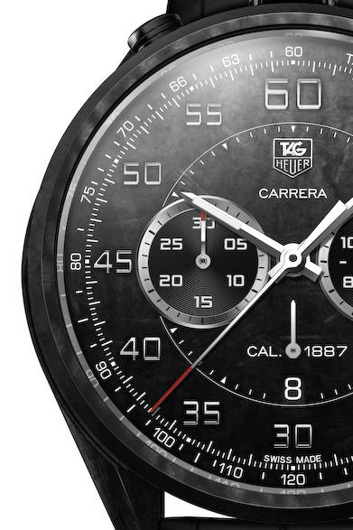 「Carrera Carbon Calibre 1887 Concept Chronograph｜カレラ カーボン 1887 コンセプト クロノグラフ」