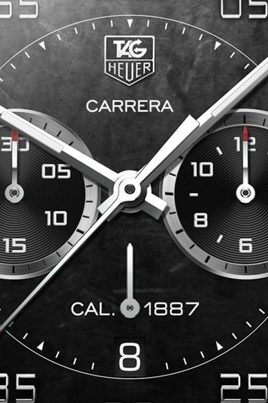 「Carrera Carbon Calibre 1887 Concept Chronograph｜カレラ カーボン 1887 コンセプト クロノグラフ」