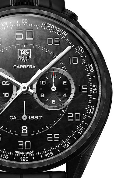 「Carrera Carbon Calibre 1887 Concept Chronograph｜カレラ カーボン 1887 コンセプト クロノグラフ」