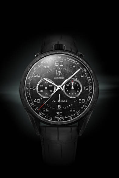 「Carrera Carbon Calibre 1887 Concept Chronograph｜カレラ カーボン 1887 コンセプト クロノグラフ」