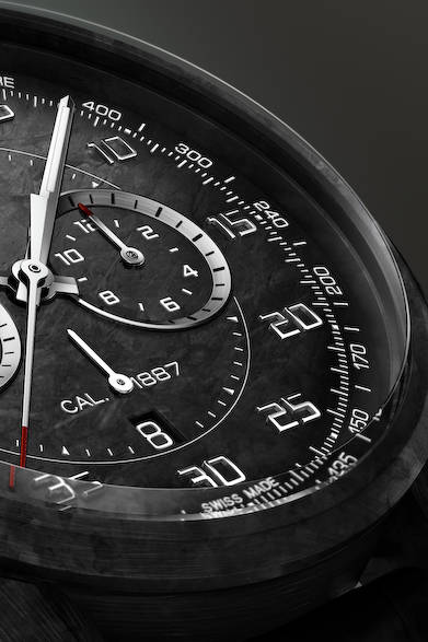 「Carrera Carbon Calibre 1887 Concept Chronograph｜カレラ カーボン 1887 コンセプト クロノグラフ」