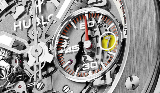 フェラーリのダッシュボードのメーターからインスパイアされたスモールセコンドのデザイン