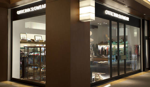 <strong>SLOWEAR｜スロ－ウエアジャパン</strong>　「オフィチーナ スローウエア 東京ミッドタウン店」　