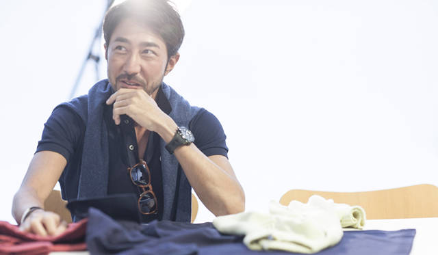 <strong>LACOSTE｜ラコステ</strong> ラコステとの出会いからポロシャツの着こなしまで詳細に語ってくれた