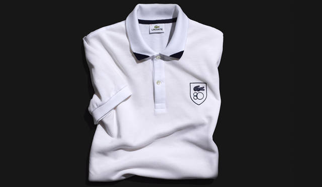 <strong>LACOSTE｜ラコステ</strong> 80周年記念にリリースされたポロシャツ。「PH1762」1万2600円（ラコステ／ラコステお客様センター）